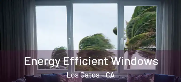  Energy Efficient Windows Los Gatos - CA