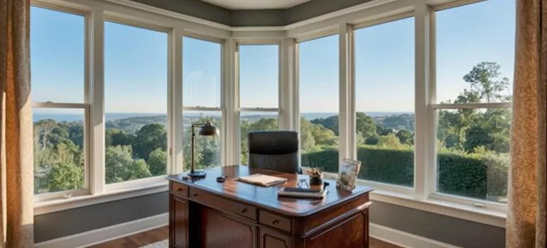 Residential Bow Window Installation in Los Gatos, CA