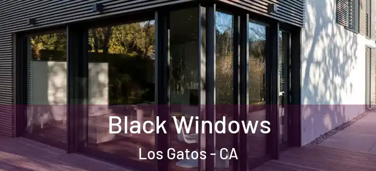  Black Windows Los Gatos - CA
